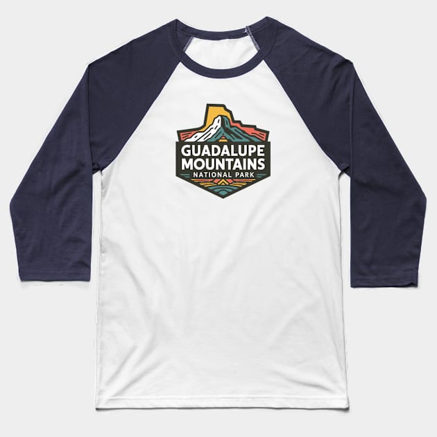 Texas Guadalupe Mountains National Park Baseball T-Shirt by Perspektiva